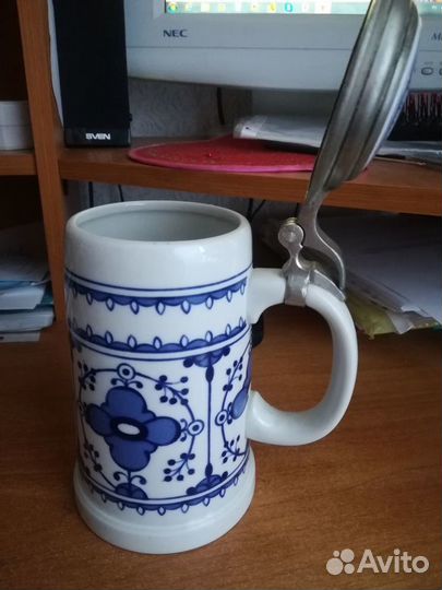 Пивная кружка с крышкой Германия