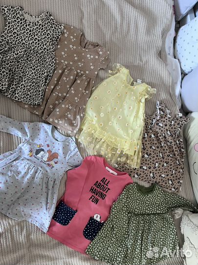 Платья на девочку 86-92
