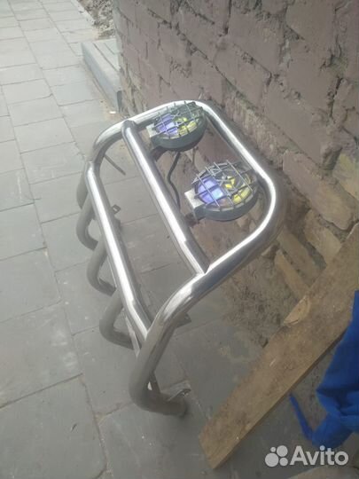 Кенгурятник на chevrolet ниву