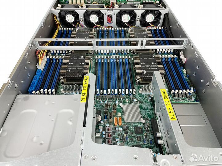 Сервер Supermicro 2049U-TR4 4xCPU 2* 2xGold 6254 1