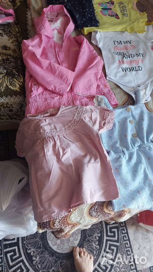 Вещи на девочку,1,2 года