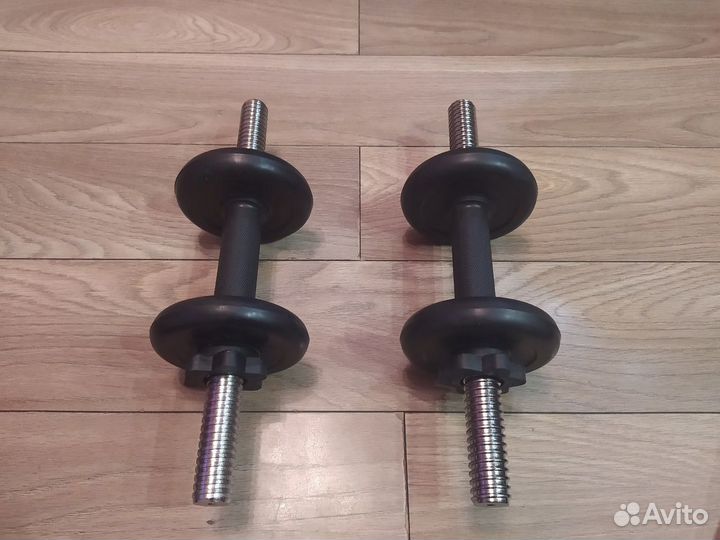 Гантели разборные MBBarbell по 4,5 кг (вес одной)
