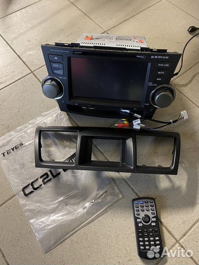 Монитор тойота хайлендер