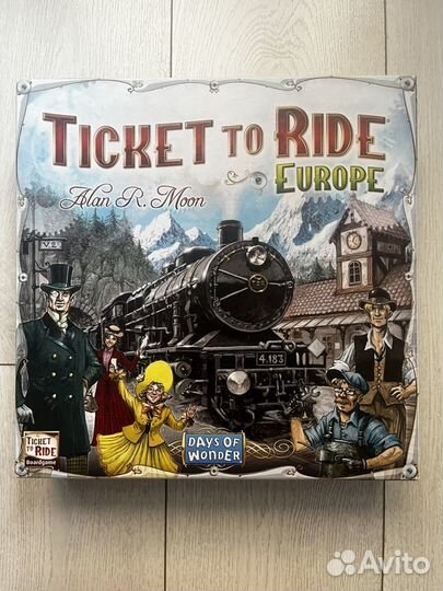 Ticket to ride Europa настольная игра