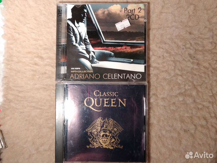 Сд диски Queen А Челентано