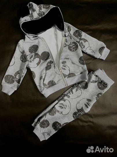 Детский костюм на молнии 86