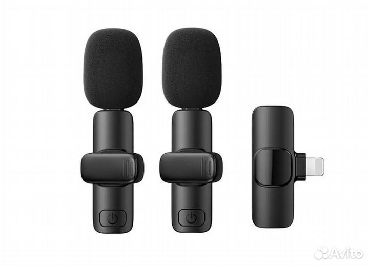 Беспроводной микрофон 2 в 1 remax