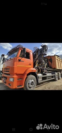 КамАЗ 65206 с полуприцепом, 2018