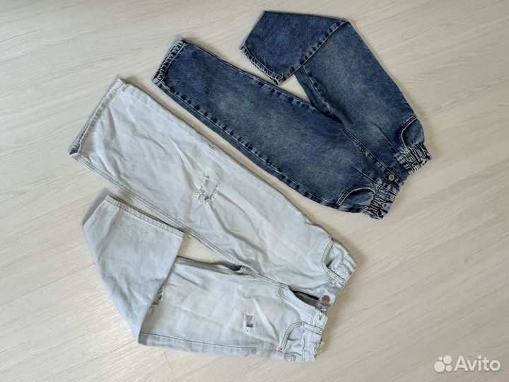 Джинсы для девочки 110-116