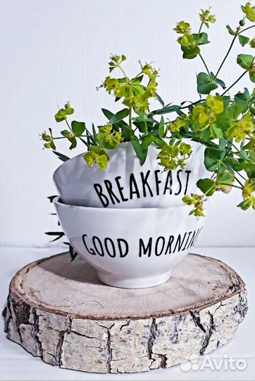 Миска фарфор 2 штук