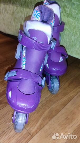 Роликовые коньки раздвижные