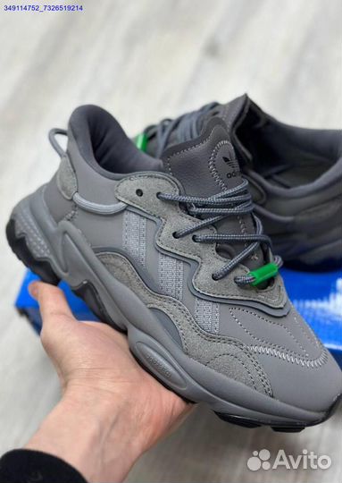 Кроссовки Adidas ozweego серые