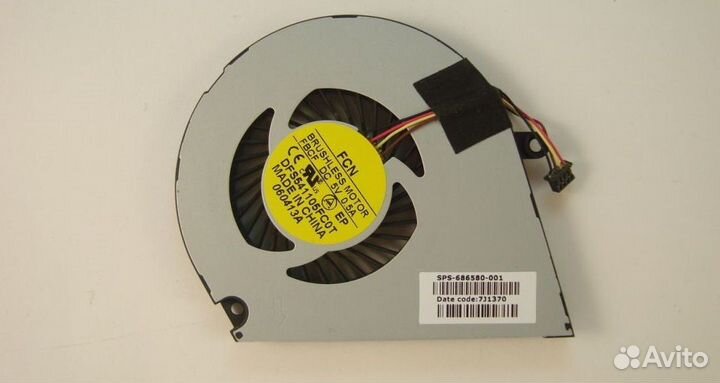 Вентилятор (кулер) HP SleekBook Envy 4 Envy 6