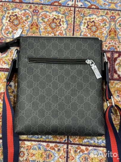 Сумка мужская на плечо gucci