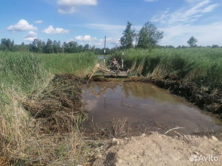 Очистка и дноуглубление водоемов