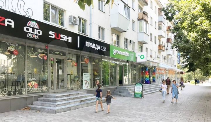 Аренда помещения с витринами