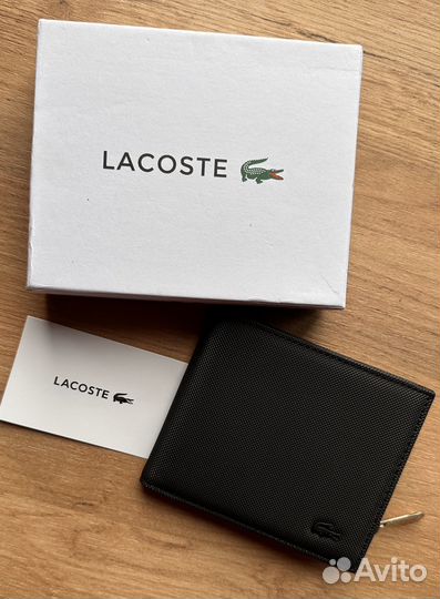 Кошелёк портмоне Lacoste мужской