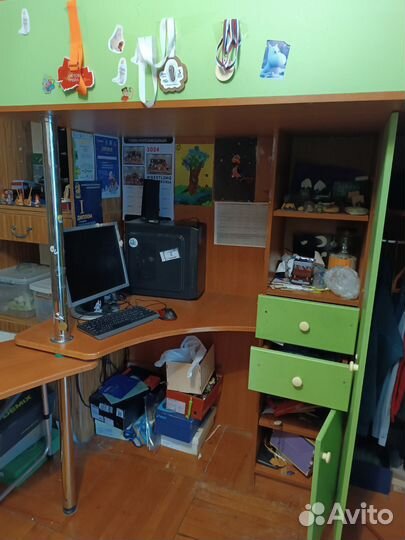 Детская кровать чердак