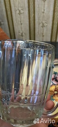 Кружки пивные СССР стекло