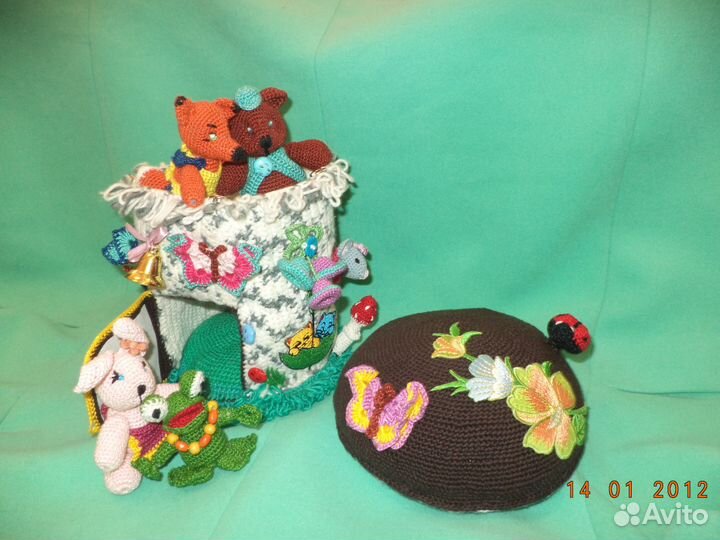 Вязанный пальчиковый театр