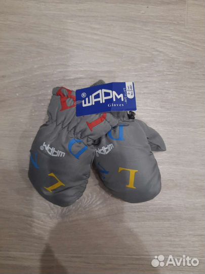 Новые варежки на 1,5-2,5г