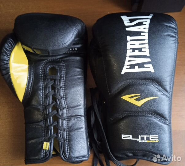 Боксерские перчатки everlast elite pro 14oz