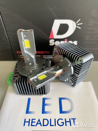 Лампы d3s LED лучше ксенона 100%