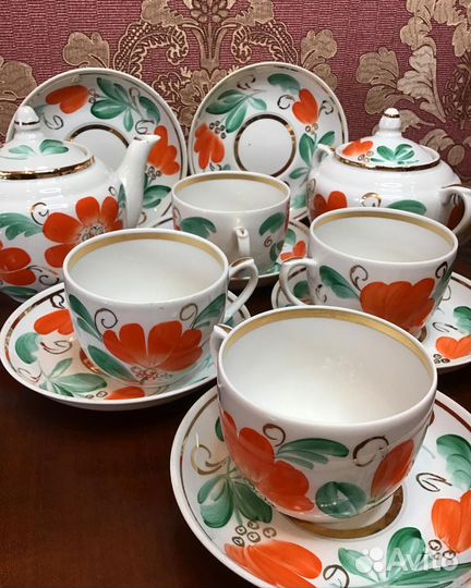 Предметы сервиза Вербилки