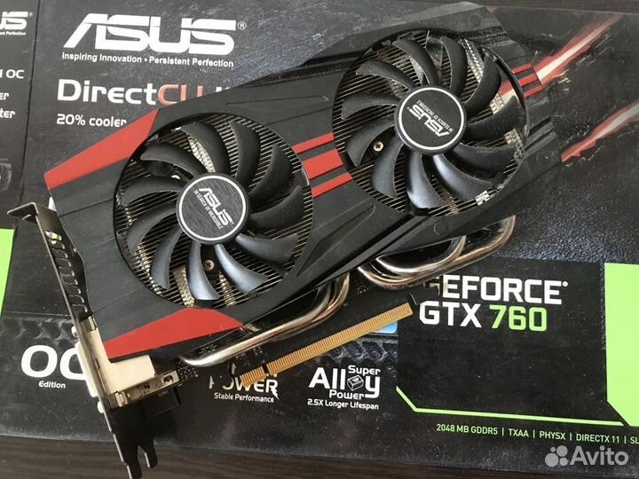 Видеокарта GTX 760 2gb