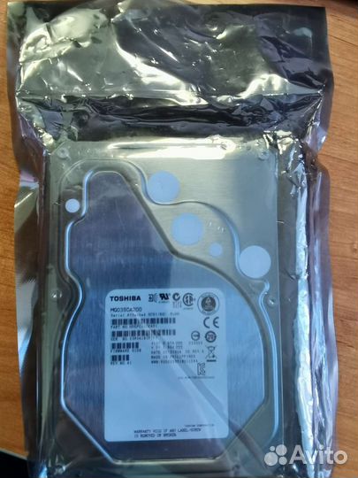 Жёсткие диск Toshiba mg03sca200