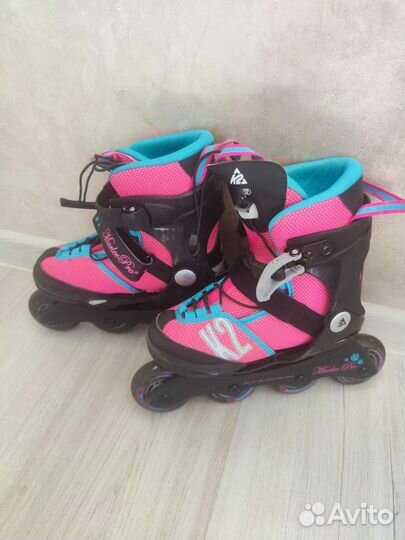 Роликовые коньки детские К2 + комплект защиты