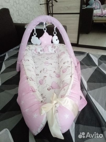 Кокон гнездышко для новорожденных