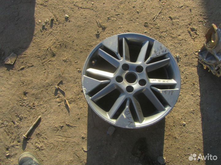 Диск литой R17 kia soul 2021