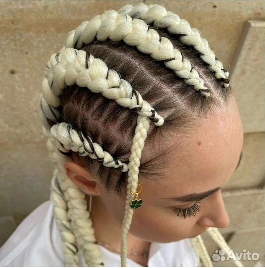 Плетение афрокосичек