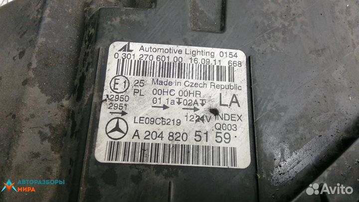 Фара левая Mercedes-Benz C-Класс W204/S204 2011