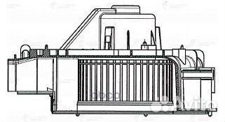 Э/вентилятор отоп. для а/м Nissan Almera N16