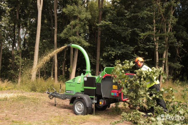 Измельчитель веток Greenmech Arborist 130