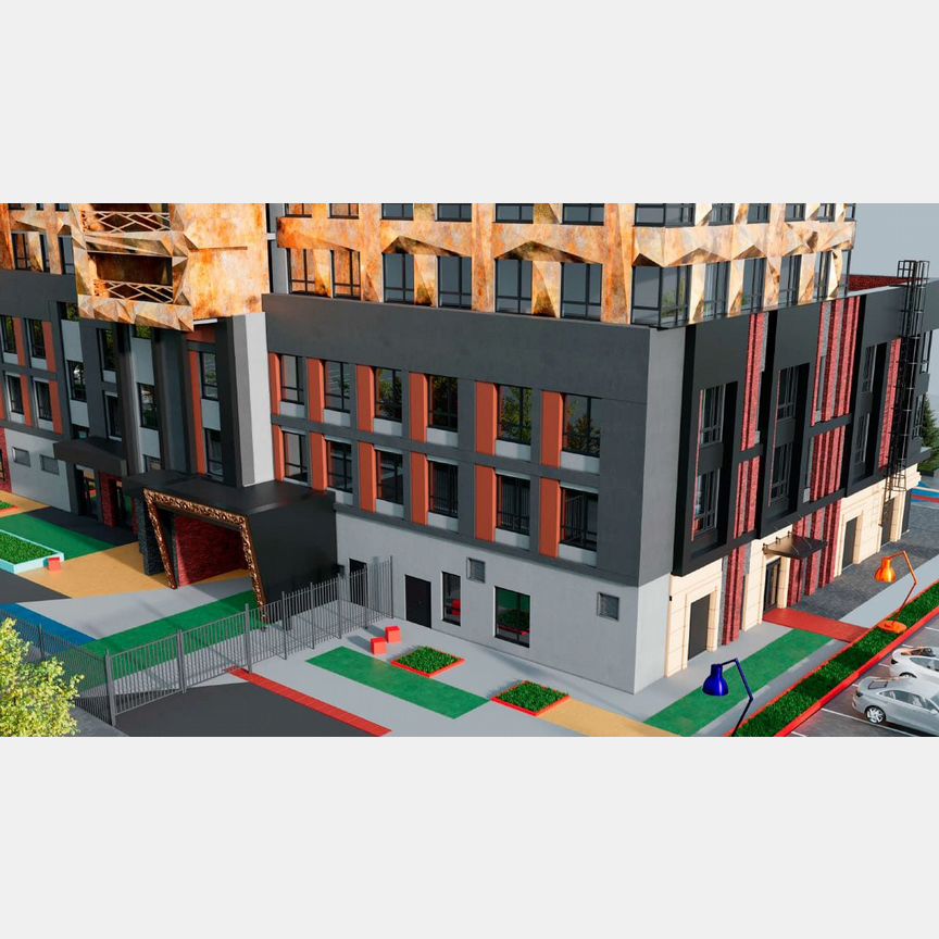 1-к. апартаменты, 40,1 м², 4/28 эт.