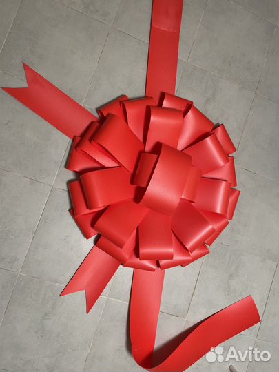 Большой бант на машину