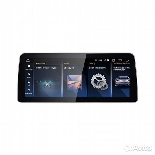 Андроид BMW E90 Диагональ 12.3 Snapdragon 665