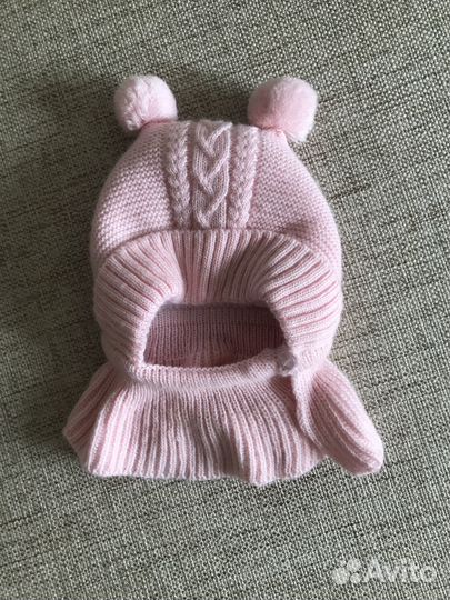 Шапка зимняя для девочки 38-40