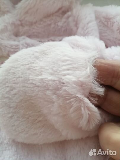 Пушистая кофточка на подкладке для малыша