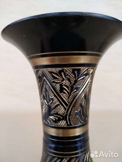 Ваза Индия латунь