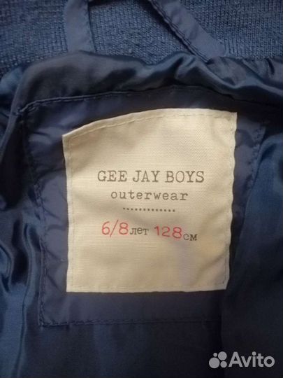 Куртка весенняя GEE JAY boys