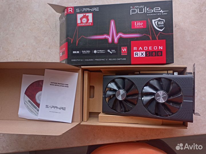 Rx580 8gb sapphire pulse
