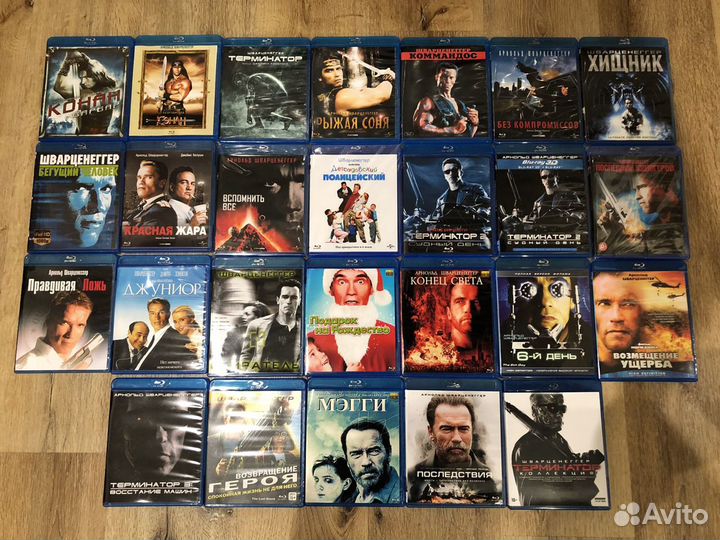 Диски Blu-ray коллекция фильмов