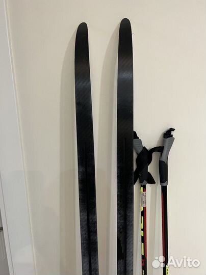 Беговые лыжи 180 цст с креплениями