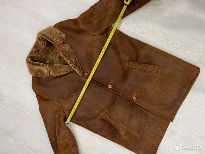Дубленка натуральная мужская 52 54