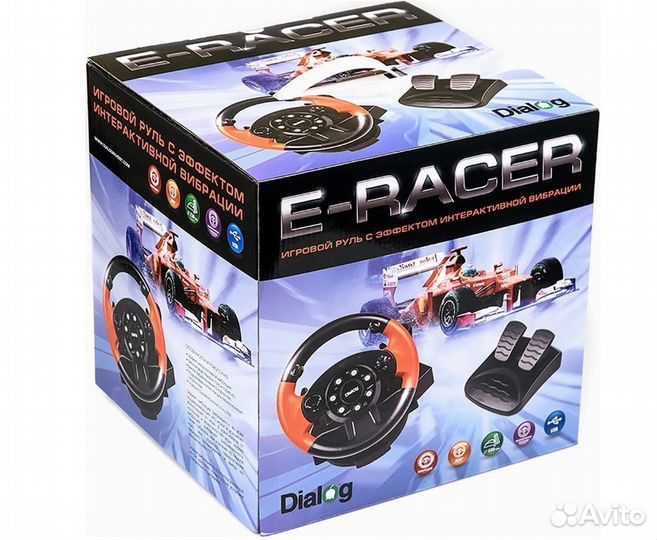 Руль Dialog GW-125VR E-Racer