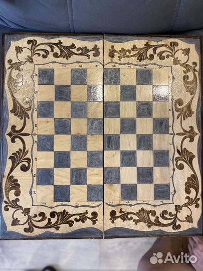 Шахматы нарды шашки 3 в 1